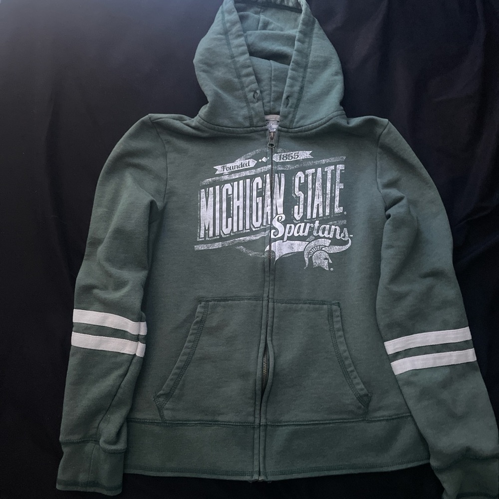 Michigan State Spartans Green Hoodie